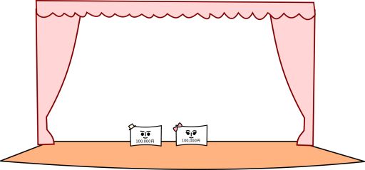 ステージのイラスト画像