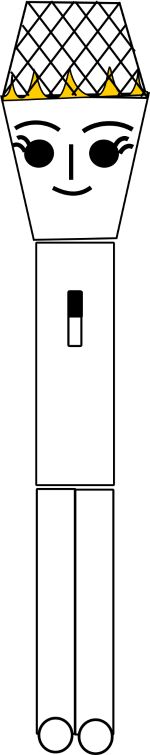 棒ナレのイラスト画像